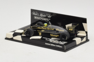 Lotus Renault 98T B. Senna 1998 Minichamps 1:43 400045412 Metal — billede 3 af 5