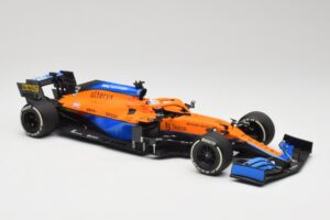 McLaren MCL35M #3 D. Ricciardo Italian GP Winner 2021 Minichamps 1:18 530213303 Resin — billede 4 af 7
