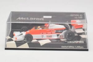 McLaren Ford M26 B. Giacomelli British GP 1978 Minichamps 1:43 530784333 Metal — billede 5 af 5