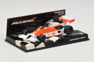 McLaren M26 Ford J. Hunt F1 1977 Minichamps 1:43 530774301 Metal — billede 2 af 5