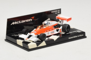 McLaren M26 Ford J. Mass F1 1977 Minichamps 1:43 530774302 Metal — billede 2 af 5
