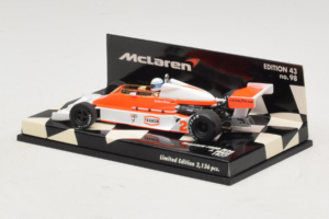 McLaren M26 Ford J. Mass F1 1977 Minichamps 1:43 530774302 Metal — billede 3 af 5
