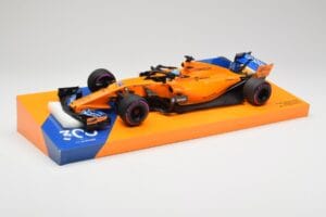 McLaren MCL33 #14 F. Alonso Canadian Grand Prix 300th Start 2018 Minichamps 1:18 533184014 Metal — billede 2 af 6