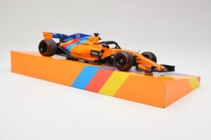 McLaren MCL33 Renault #14 F. Alonso Abu Dhabi GP 2018 Minichamps 1:18 533183914 Resin — billede 4 af 7