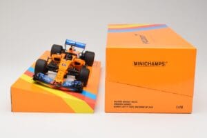 McLaren MCL33 Renault #14 F. Alonso Abu Dhabi GP 2018 Minichamps 1:18 533183914 Resin — billede 6 af 7