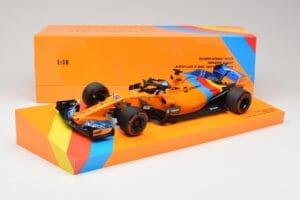 McLaren MCL33 Renault #14 F. Alonso Abu Dhabi GP 2018 Minichamps 1:18 533183914 Resin — billede 7 af 7