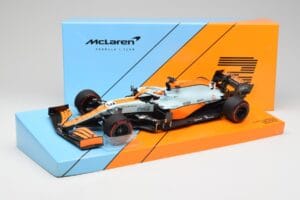 McLaren MCL35M #3 D. Ricciardo Monaco GP 2021 Minichamps 1:18 533212403 Metal — billede 6 af 6