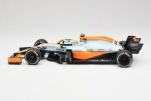 McLaren MCL35M #4 L. Norris Monaco GP 2021 Minichamps 1:18 530212404 Metal — billede 3 af 7