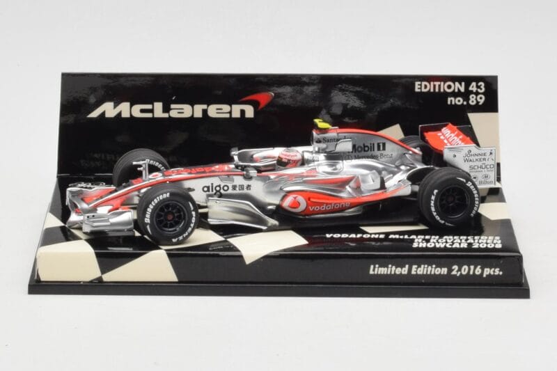 McLaren Mercedes MP4-23 #23 H. Kovalainen Showcar 2008 Minichamps 1:43 530084393 Metal