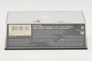 McLaren MP4-20 Mercedes A. Wurz F1 2005 Minichamps 1:43 530054355 Metal — billede 5 af 5