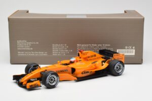 McLaren Mercedes MP4-20 G. Paffett F1 Test Car 2006 Minichamps 1:18 B66962342 Metal — billede 6 af 6