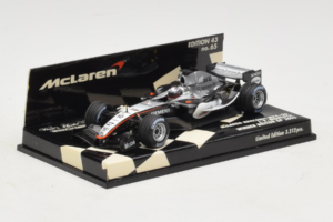 McLaren MP4-20 Mercedes #10 J.P. Montoya British GP Winner F1 2005 Minichamps 1:43 530054320 Metal — billede 2 af 5