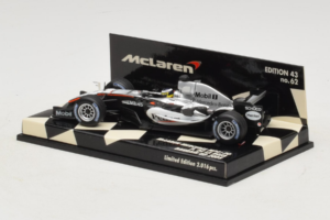 McLaren MP4-20 Mercedes P. de la Rosa F1 2005 Minichamps 1:43 530054315 Metal — billede 3 af 5