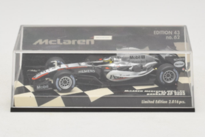 McLaren MP4-20 Mercedes P. de la Rosa F1 2005 Minichamps 1:43 530054315 Metal — billede 4 af 5