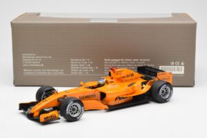 McLaren Mercedes MP4-20 P. de la Rosa F1 Test Car 2005 Minichamps 1:18 B66962343 Metal — billede 6 af 6