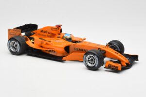 McLaren Mercedes MP4-20 P. de la Rosa F1 Test Car 2006 Minichamps 1:18 PEDRO001 Metal — billede 4 af 6