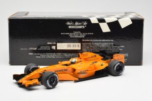 McLaren MP4-21 Mercedes #4 J.P. Montoya Interim Livery 2006 Minichamps 1:18 530061874 Metal — billede 6 af 6