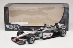 McLaren MP4-16 Mercedes #3 D. Coulthard F1 2001 Hot Wheels 1:18 50199 Metal — billede 6 af 6
