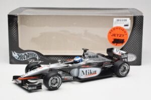 McLaren MP4-16 #4 M. Häkkinen F1 2001 Hot Wheels 1:18 50198 Metal — billede 6 af 6