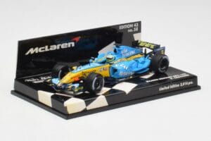 McLaren MP4-19B #5 D. Coulthard F1 2004 Minichamps 1:43 530044315 Metal — billede 3 af 5