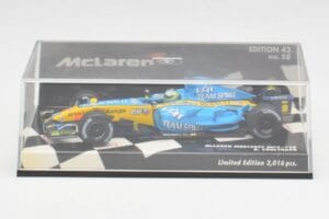 McLaren MP4-19B #5 D. Coulthard F1 2004 Minichamps 1:43 530044315 Metal — billede 5 af 5