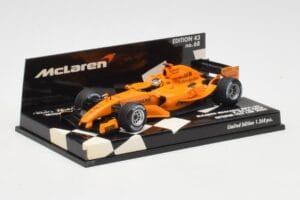McLaren MP4/20 P. de la Rosa 2006 Minichamps 1:43 530064394 Metal — billede 2 af 5