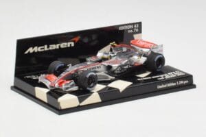 McLaren MP4-21 P. de la Rosa Test 2006 Minichamps 1:43 530064343 Metal — billede 3 af 5