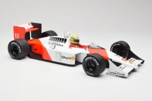 McLaren Honda MP4/4 Marlboro #12 A. Senna F1 World Champion 1988 Minichamps 1:12 540881212 Metal — billede 4 af 6