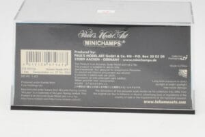 McLaren MP4/5 T. Sato Demonstration Run 2002 Minichamps 1:43 518020102 Metal — billede 4 af 5