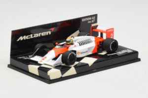 McLaren MP4/3 TAG #12 S. Johansson F1 1987 Minichamps 1:43 530874302 Metal — billede 2 af 4