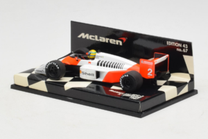 McLaren MP4/3 TAG #12 S. Johansson F1 1987 Minichamps 1:43 530874302 Metal — billede 3 af 4