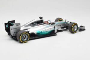 Mercedes AMG Petronas W05 #44 L. Hamilton F1 World Champion 2014 Minichamps 1:18 186140044 Metal — billede 2 af 7