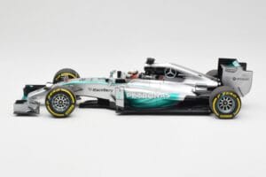 Mercedes AMG Petronas W05 #44 L. Hamilton F1 World Champion 2014 Minichamps 1:18 186140044 Metal — billede 3 af 7