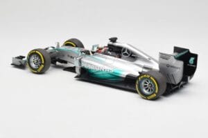 Mercedes AMG Petronas W05 #44 L. Hamilton F1 World Champion 2014 Minichamps 1:18 186140044 Metal — billede 5 af 7