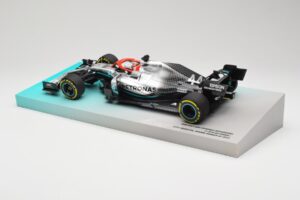 Mercedes AMG Petronas W10 EQ Power+ #44 L. Hamilton Monaco GP Winner 2019 Minichamps 1:18 113906644 Resin — billede 5 af 7