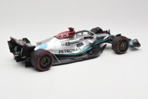 Mercedes AMG W13 E Performance Petronas #63 G. Russell Brazilian GP 1st Win 2022 Minichamps 1:18 110222163 Resin — billede 2 af 7
