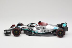 Mercedes AMG W13 E Performance Petronas #63 G. Russell Brazilian GP 1st Win 2022 Minichamps 1:18 110222163 Resin — billede 3 af 7
