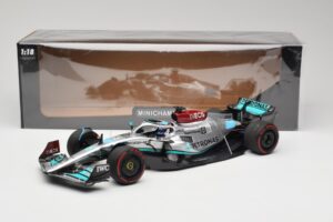 Mercedes AMG W13 E Performance Petronas #63 G. Russell Brazilian GP 1st Win 2022 Minichamps 1:18 110222163 Resin — billede 7 af 7