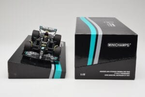 Mercedes AMG W14 E Performance Petronas #44 L. Hamilton Australian GP 2023 Minichamps 1:18 113230144 Resin — billede 6 af 7
