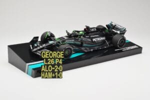 Mercedes AMG W14 E Performance Petronas #63 G. Russell Bahrain GP 2023 Minichamps 1:18 113230163 Resin — billede 2 af 7
