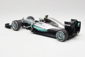 Mercedes AMG W07 #6 N. Rosberg Australia GP Winner 2016 Minichamps 1:18 110160006 Metal — billede 5 af 7