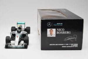 Mercedes AMG W07 #6 N. Rosberg Australia GP Winner 2016 Minichamps 1:18 110160006 Metal — billede 7 af 7