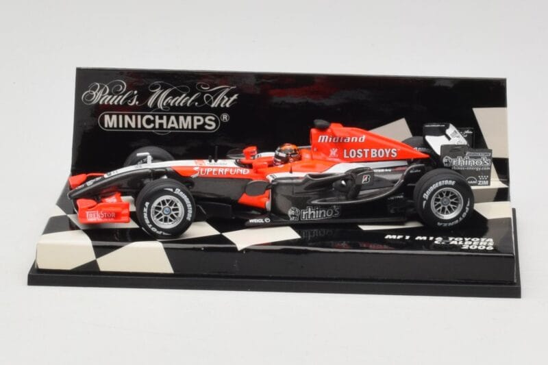 MF1 Toyota M16 #20 C. Albers F1 2006 Minichamps 1:43 400060019 Metal