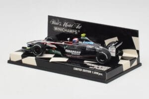 Minardi Cosworth PS03 M. Bobbi Test Car 2003 Minichamps 1:43 400030039 Metal — billede 4 af 5