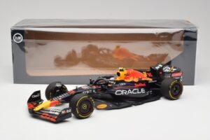 Oracle Red Bull Racing RB18 #11 S. Perez Abu Dhabi GP 2022 Minichamps 1:18 110222211 Metal — billede 7 af 7