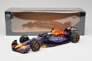 Oracle Red Bull Racing RB19 #33 M. Verstappen Las Vegas GP Winner 2023 Minichamps 1:18 110232201 Resin — billede 7 af 7