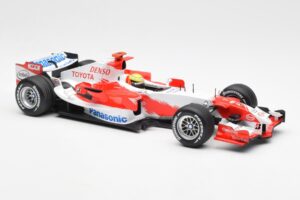 Panasonic Toyota Racing TF106 #8 R. Schumacher F1 2006 Minichamps 1:18 100060007 Metal — billede 4 af 6
