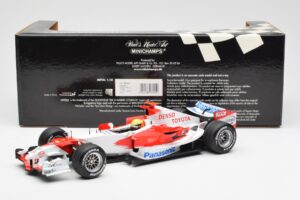 Panasonic Toyota Racing TF106 #8 R. Schumacher F1 2006 Minichamps 1:18 100060007 Metal — billede 6 af 6