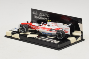 Toyota TF109 #10 T. Glock Panasonic Toyota Racing Australian GP 2009 Minichamps 1:43 400090010 Metal — billede 3 af 5