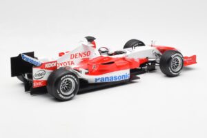 Toyota TF106 Panasonic Toyota Racing J. Trulli F1 Presentation 2006 Minichamps 1:18 AM59554H Metal — billede 2 af 6